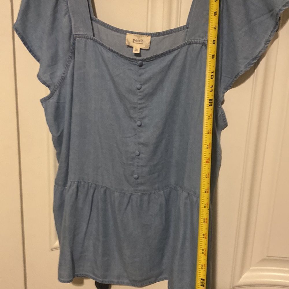 Light Denim Top  - Picture 8 of 9